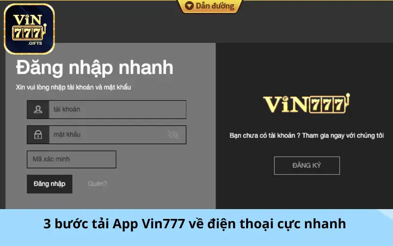 3 bước tải App Vin777 về điện thoại cực nhanh